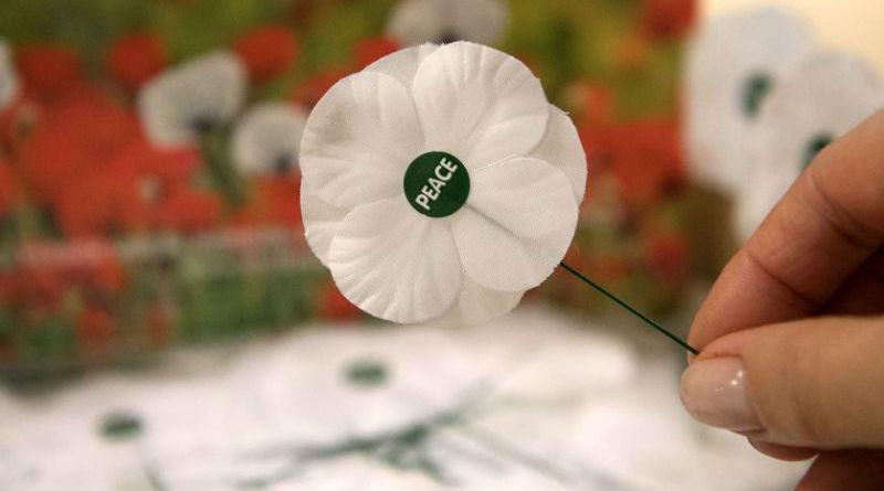 An image representing Wear a white poppy