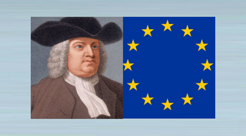 An image representing William Penn's idea of a european parliament